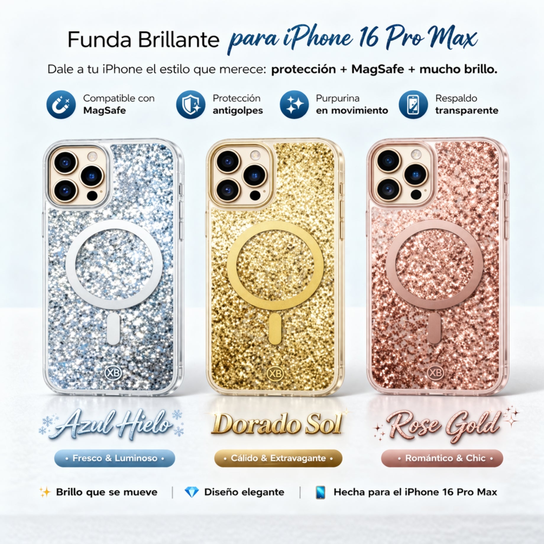 Protector IPhone 16 Pro Max STARDUST CASE