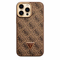 Protector iPhone 16 Pro max GUESS Triangle Cafe