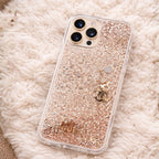 Protector iPhone 16 Pro Max GUESS Liquid Glitter