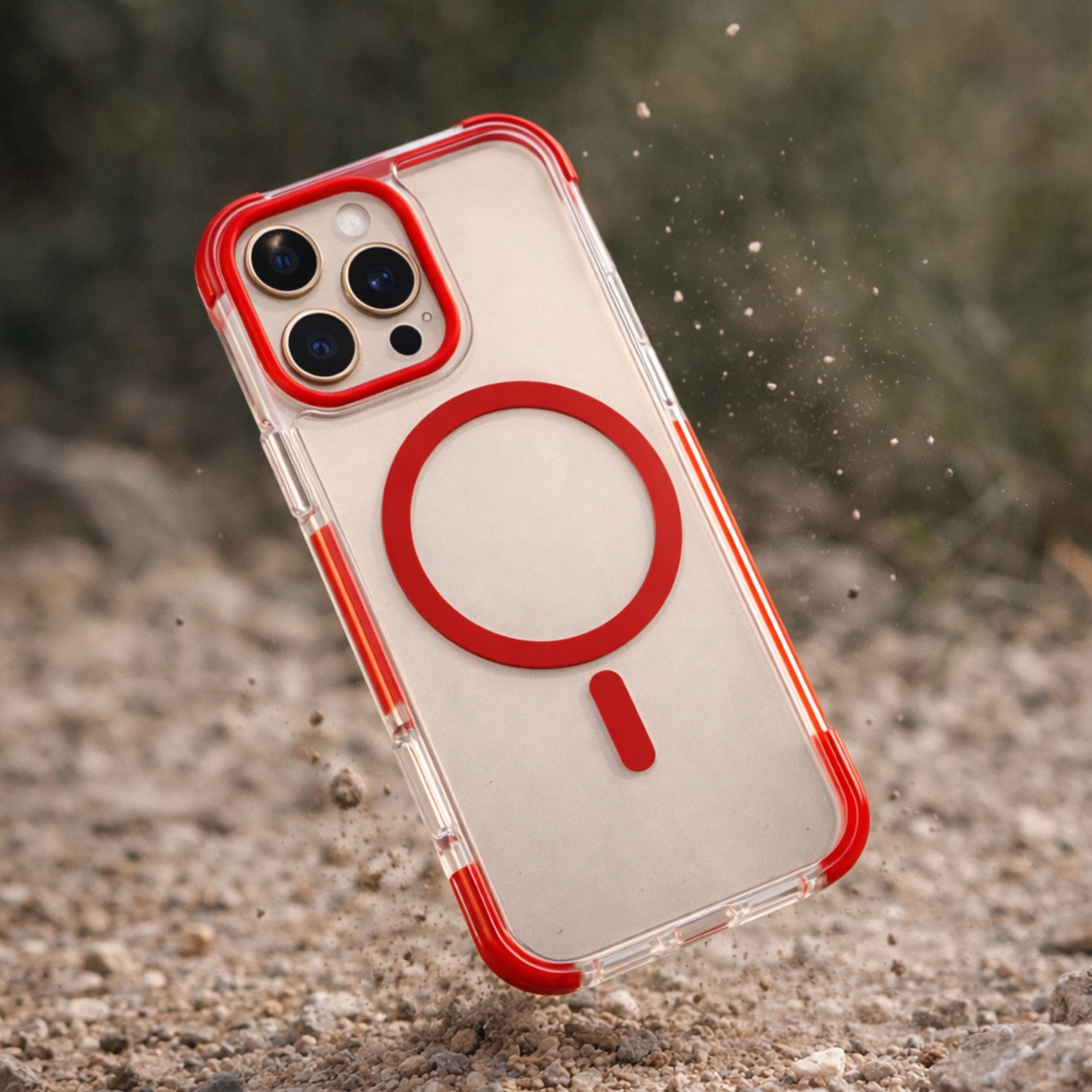Protector iPhone 16 Pro Max Uso Rudo Magsafe