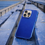 Protector iPhone 16 Pro 3 en 1 Mate Azul