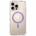 Protector iPhone 16 Pro 3 en 1 Brillos Morado