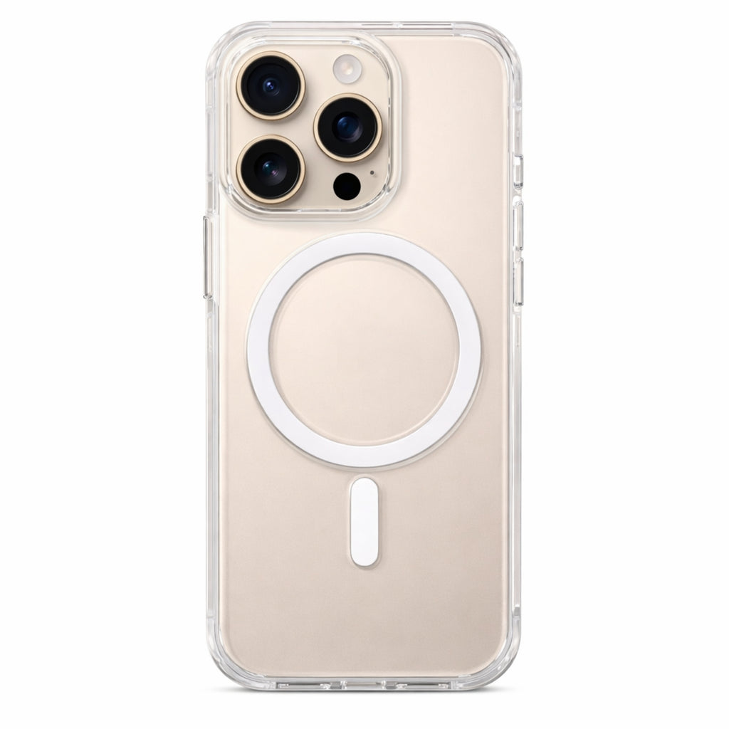 Protector iPhone 16 Pro Magsafe Transparente Con Protector de Camaras