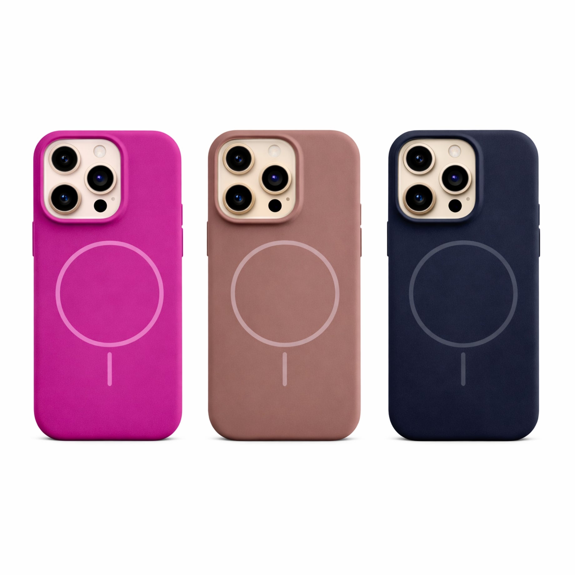 Protectores iPhone 16 Pro Silicon Magsafe