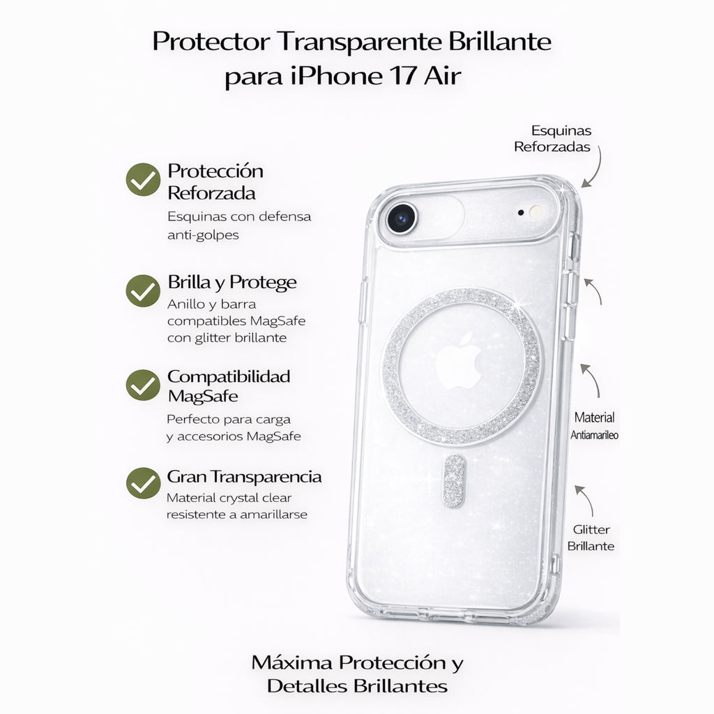 Protector iPhone 17 Air BRIGHT