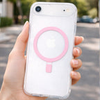 Protector iPhone 17 Air Soporte Magsafe Transparente