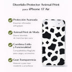 Protector iPhone 17 Air Diseño Vaca