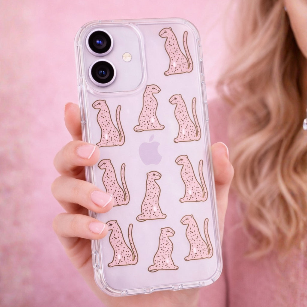 Protector iPhone 17 Diseños Cerezas y Jaguar