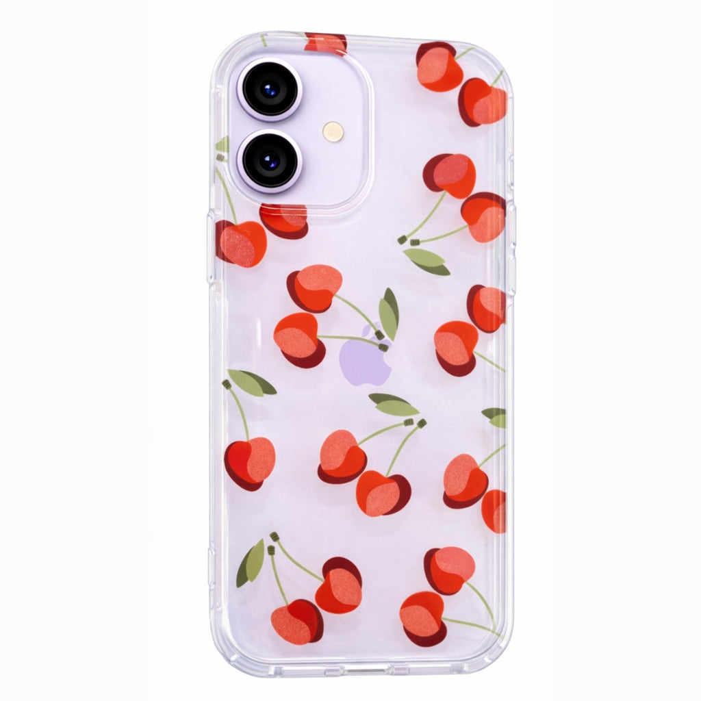 Protector iPhone 17 Diseños Cerezas y Jaguar