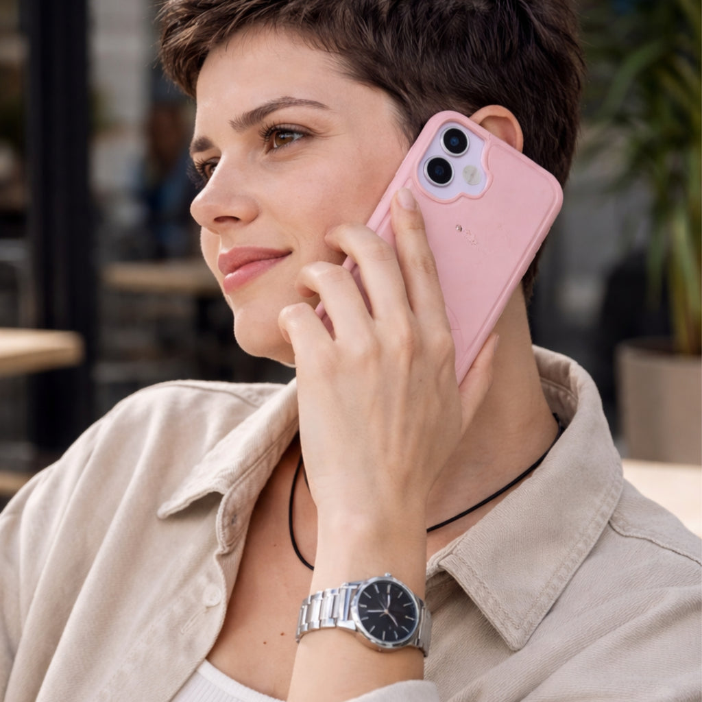 Protector iPhone 17 Lacoste Rosa Magsafe