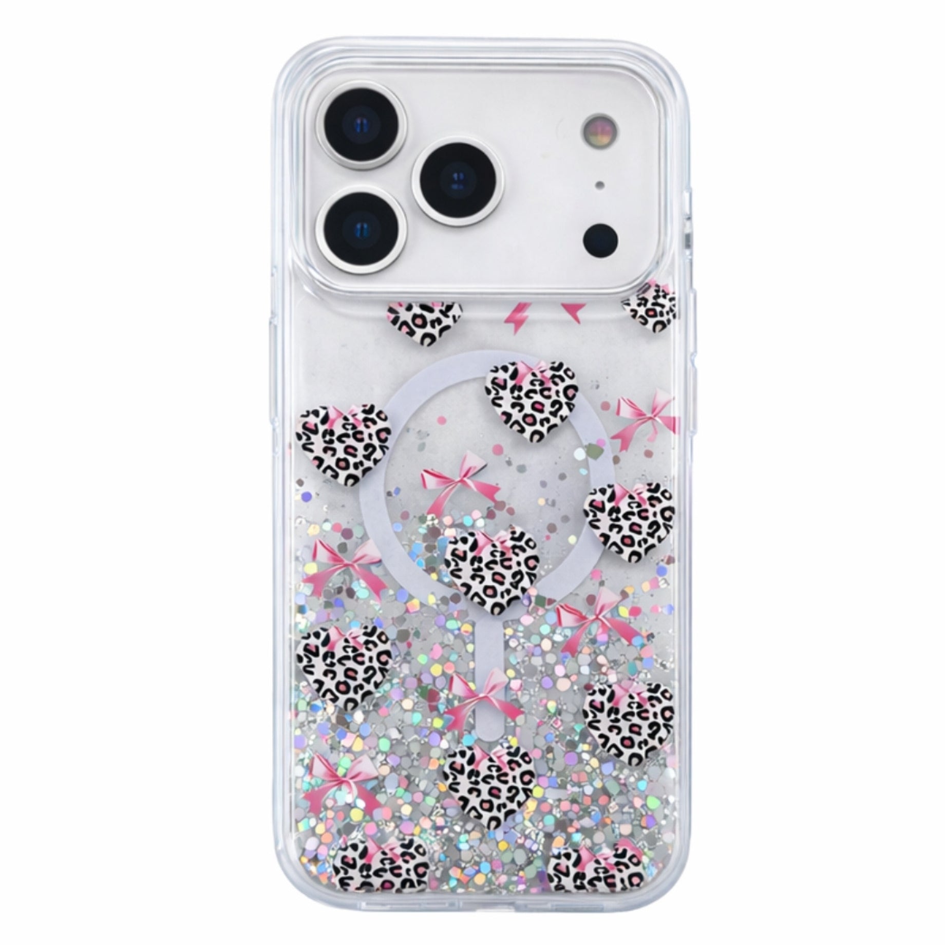 Protectores iPhone 17 Pro Max Diseños con Brillos Magsafe