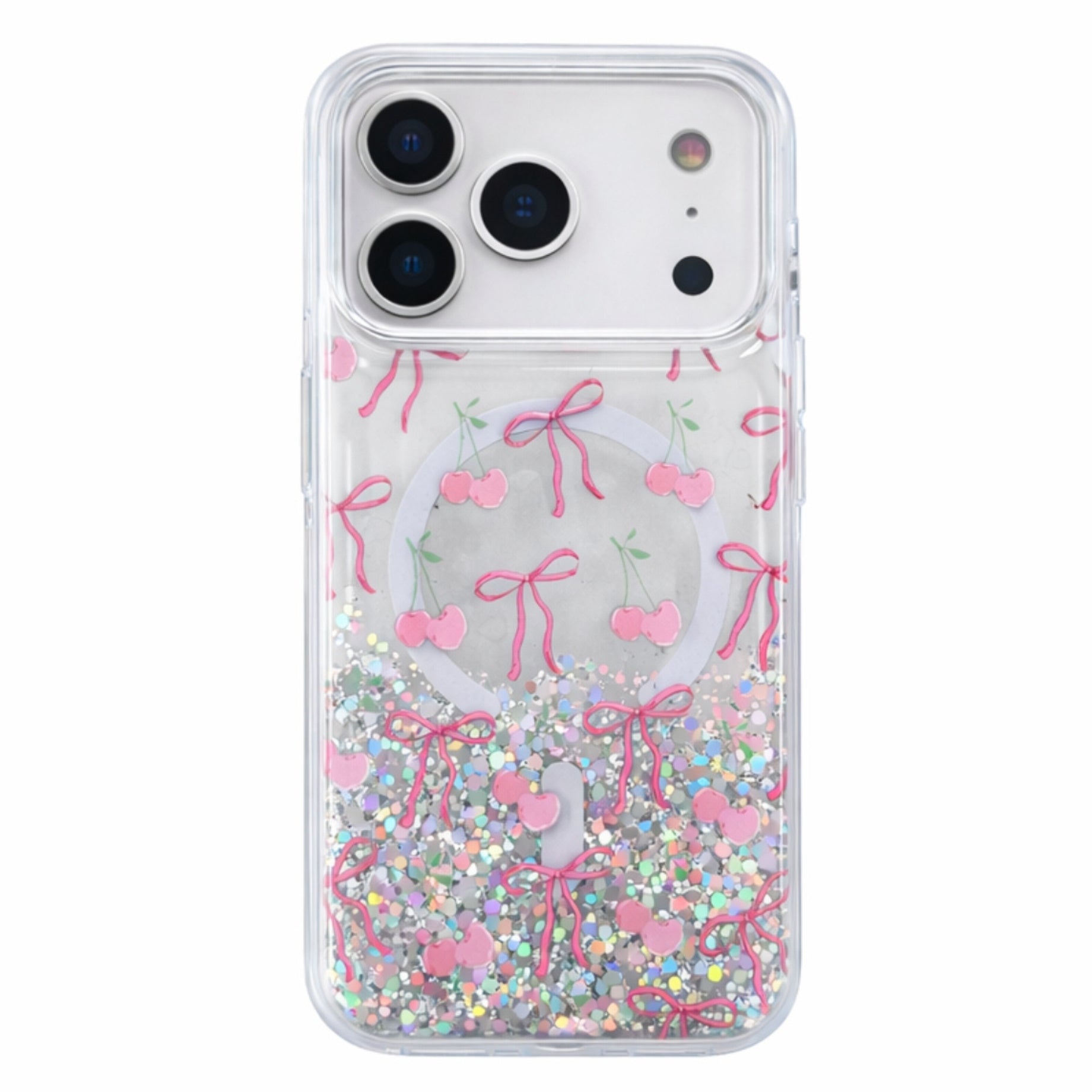 Protectores iPhone 17 Pro Max Diseños con Brillos Magsafe