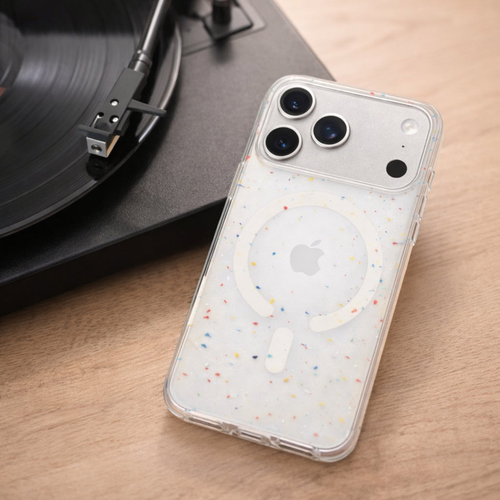 Protector iPhone 17 Pro Max Magsafe Lunares de Colores
