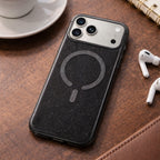 Protector iPhone 17 Pro Max Magsafe Brillos Negro