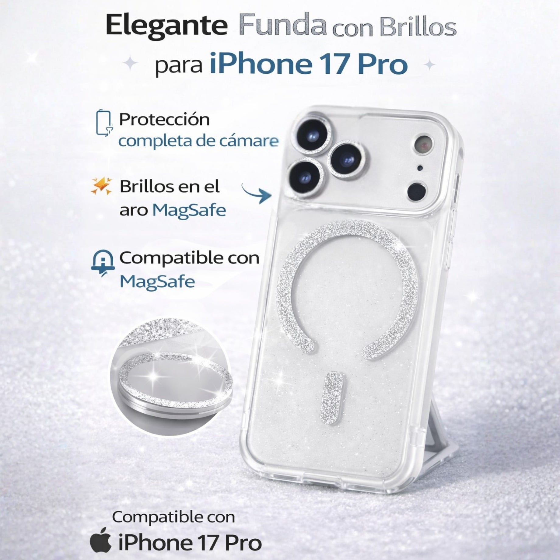 Protector IPhone 17 Pro BRIGHT