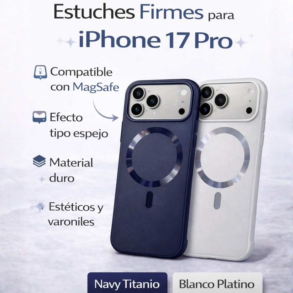 Protectores IPhone 17 Pro Magsafe Rigidos