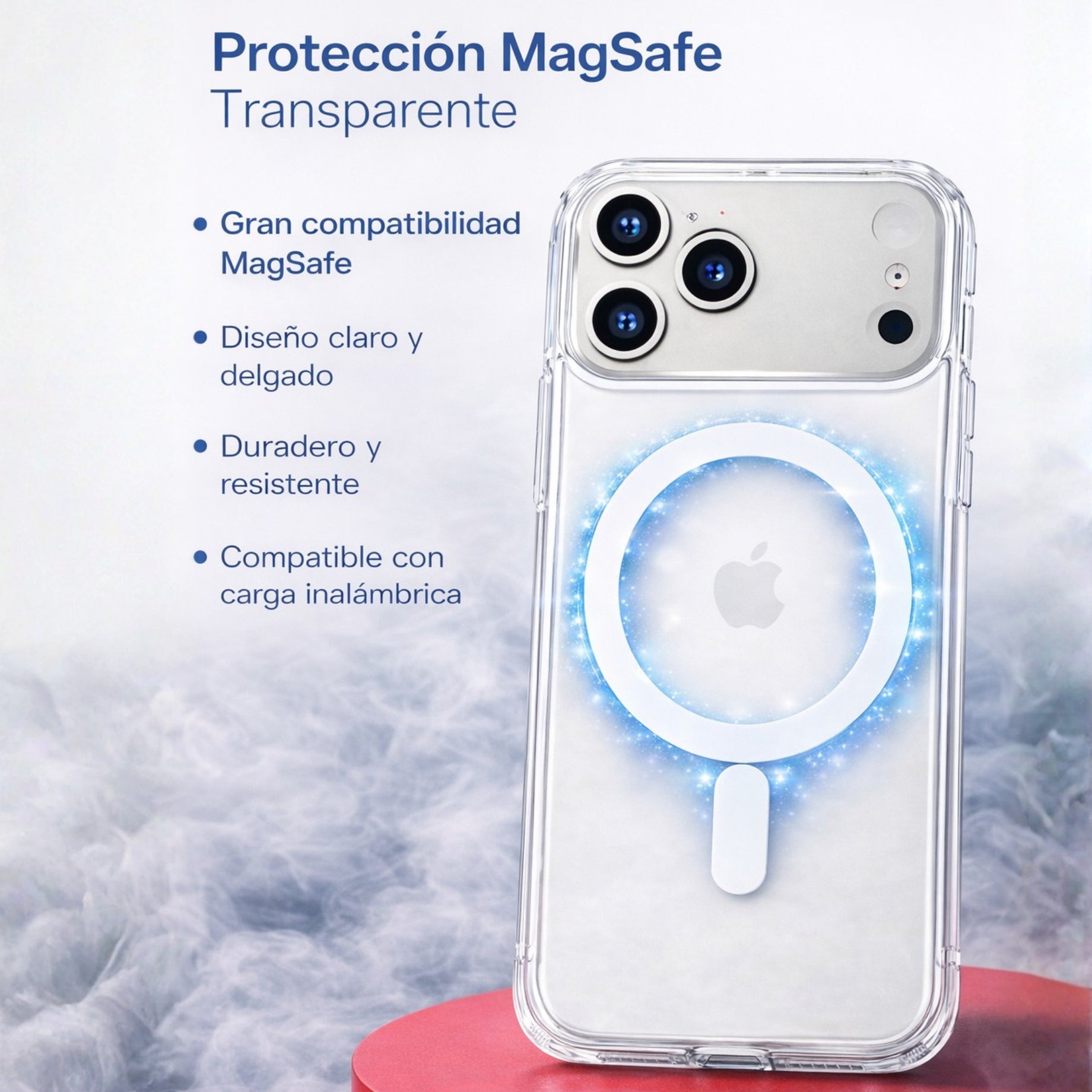 Protector iPhone 17 Pro Clear Magsafe Premium