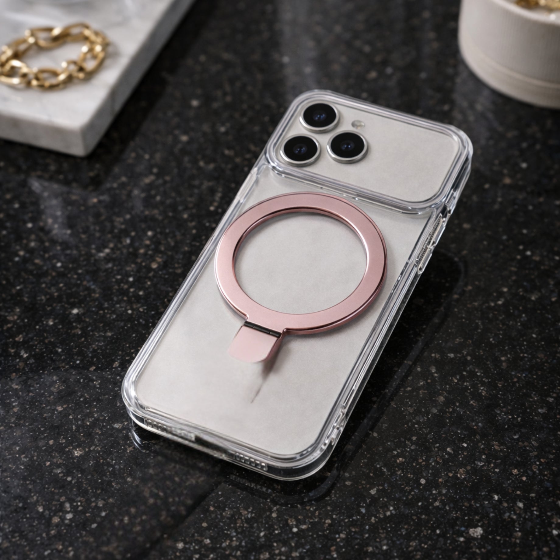 Protector iPhone 17 Pro YING Rosa