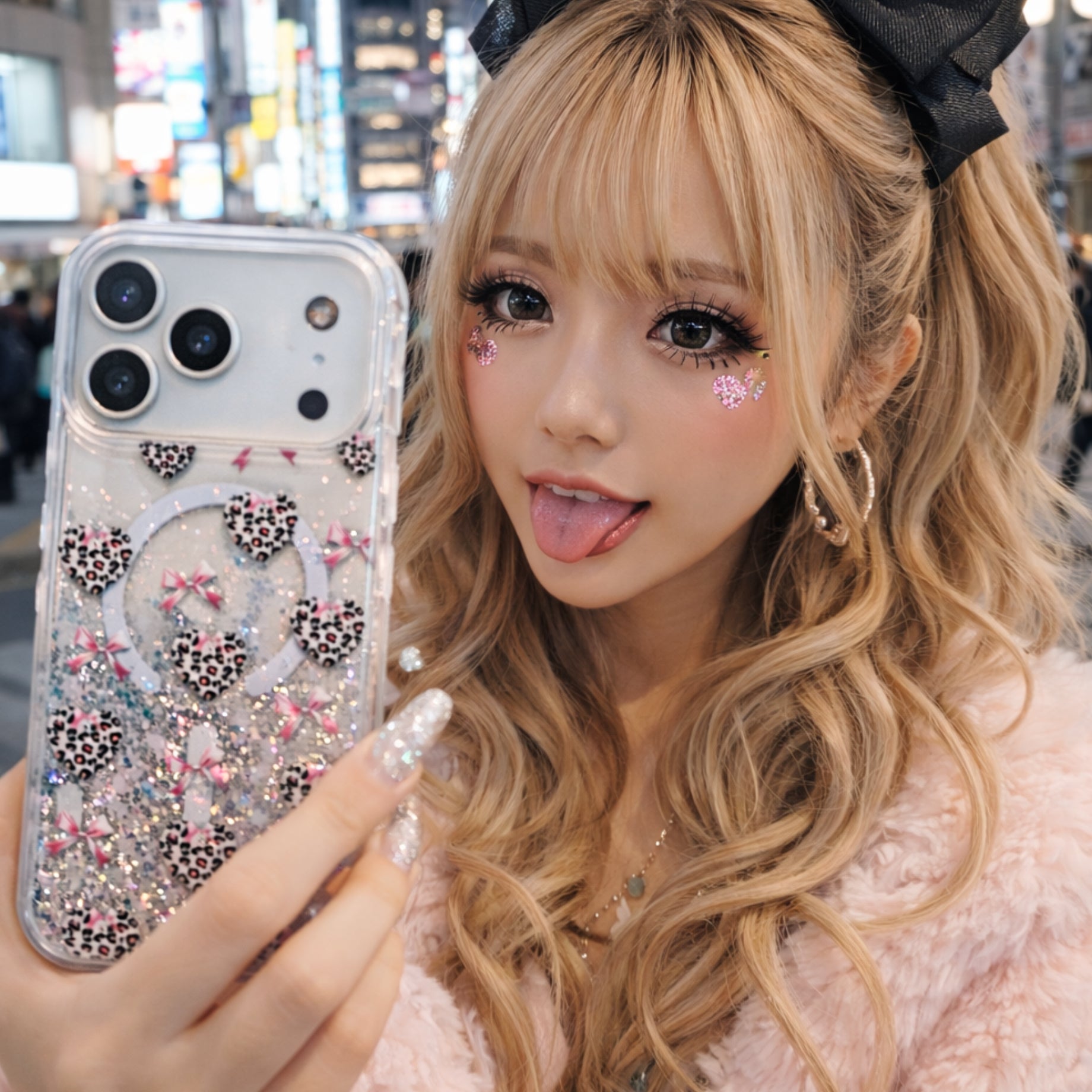 Protectores iPhone 17 Pro Max Diseños con Brillos Magsafe