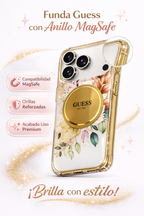 Protector iPhone 17 Pro GUESS Magsafe Flores