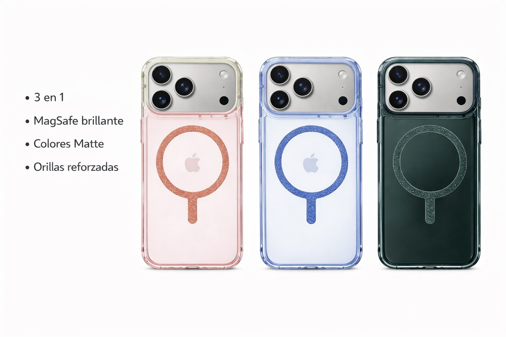 Protectores iPhone 17 Pro Max MAGNETIC Brillos