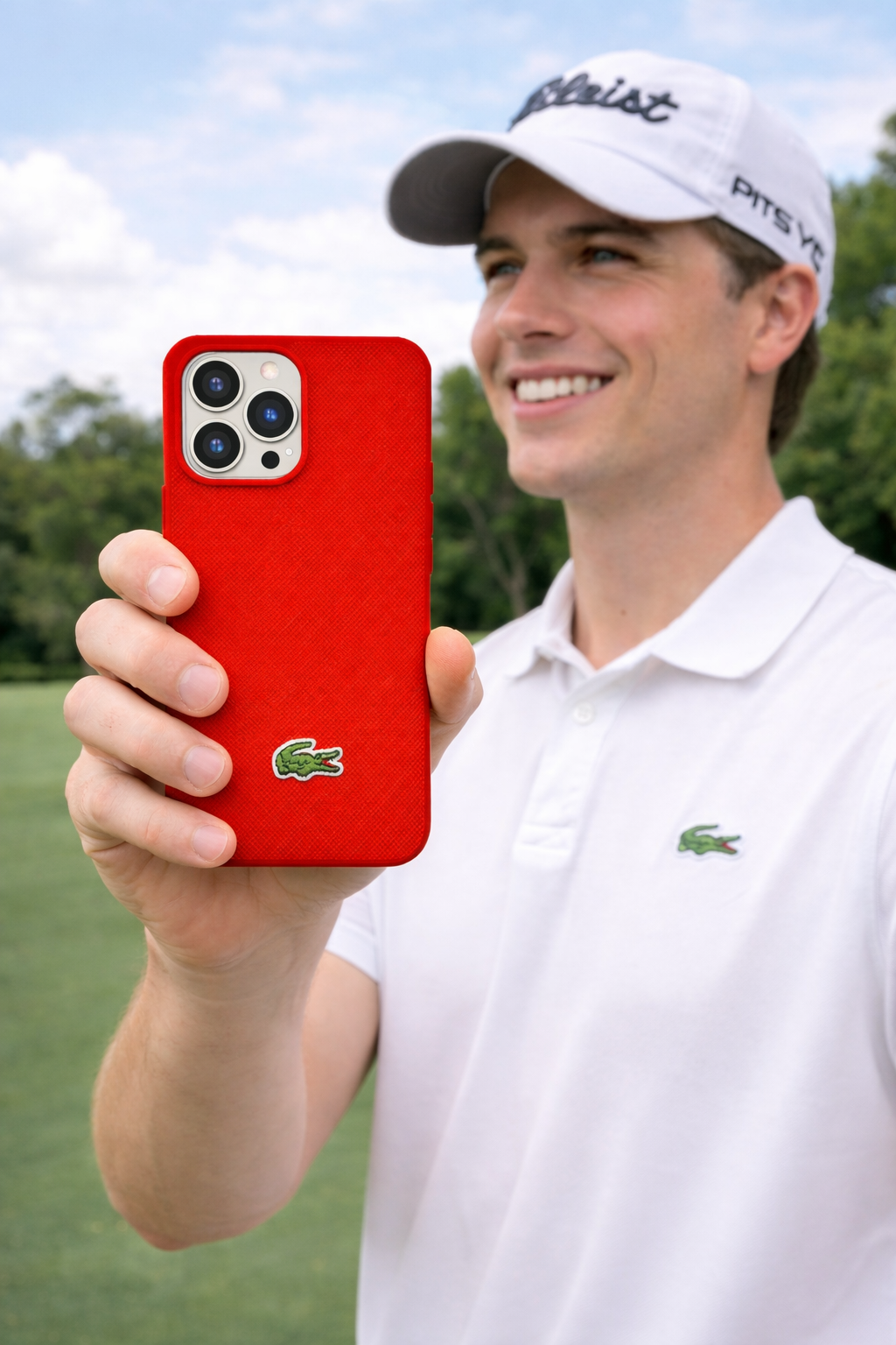 Protector iPhone 15 Pro Max LACOSTE