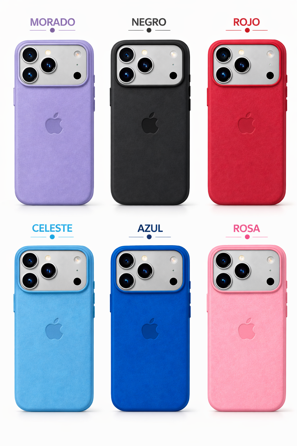 Protectores IPhone 17 Pro Max Silicon