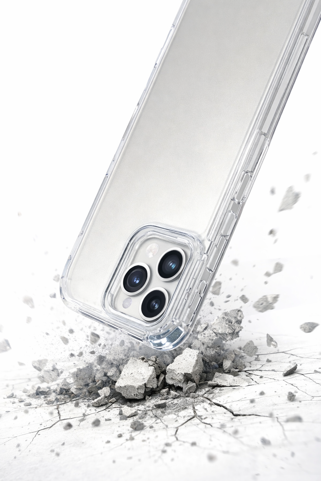 Protector IPhone 17 Pro Max 3 en 1 Transparente