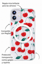 Protector iPhone 17 Diseño Magsafe Cerezas