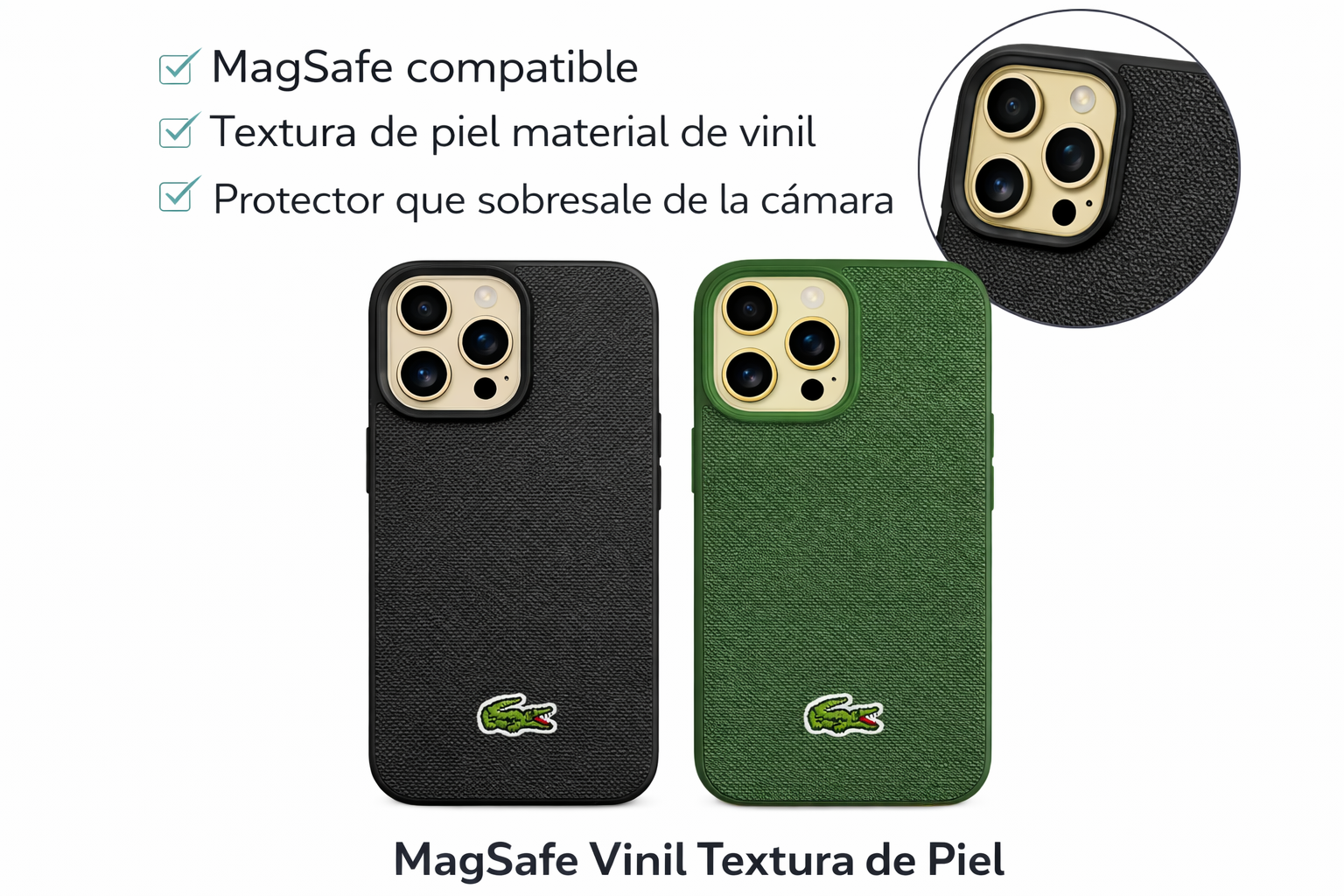 Protector iPhone 16 Pro Max LACOSTE Iconic