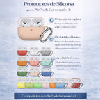 Protectores Airpods 3 Silicon