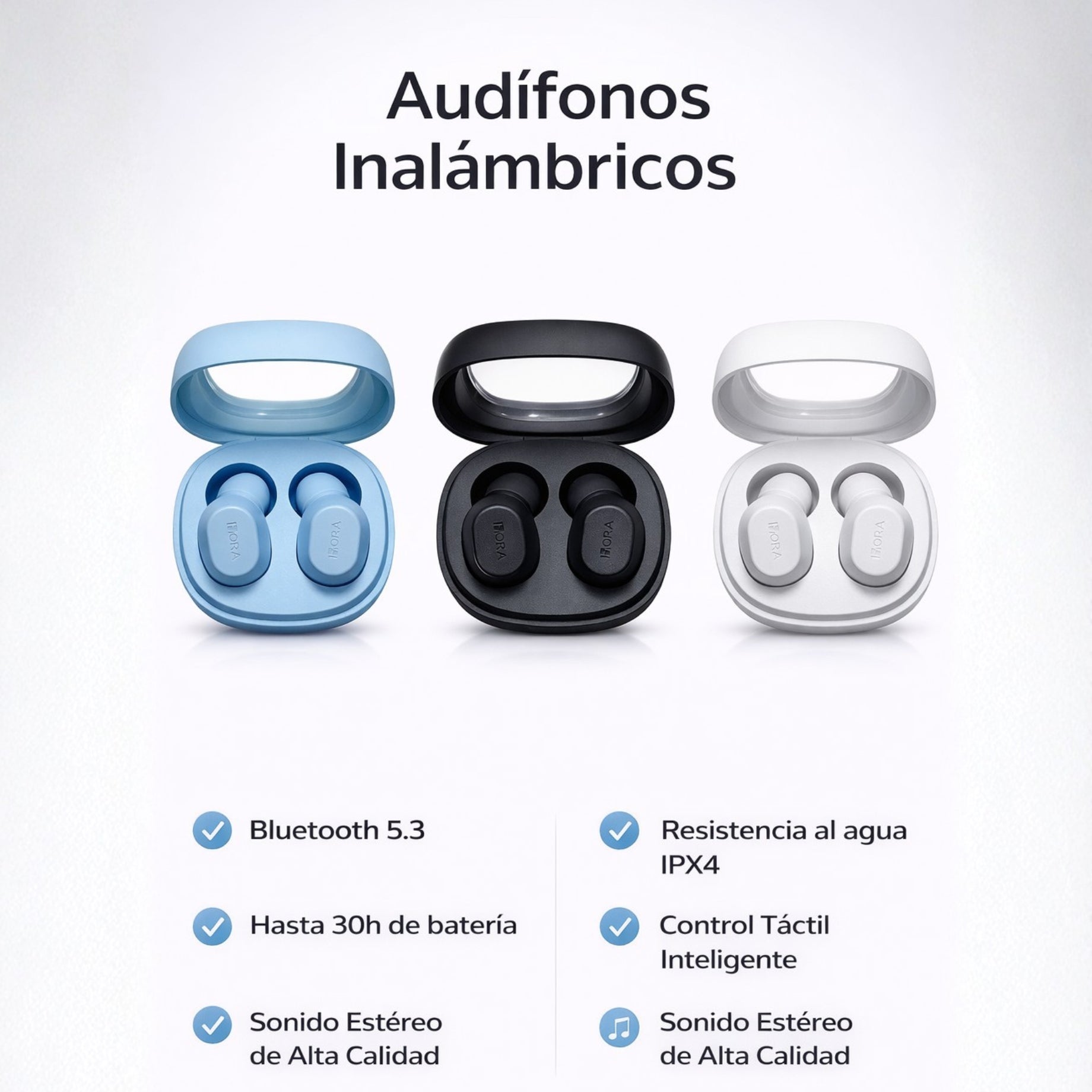 Audifonos Inalámbricos Pods Essential