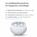 Audifonos Inalámbricos FRESH Pods Blancos