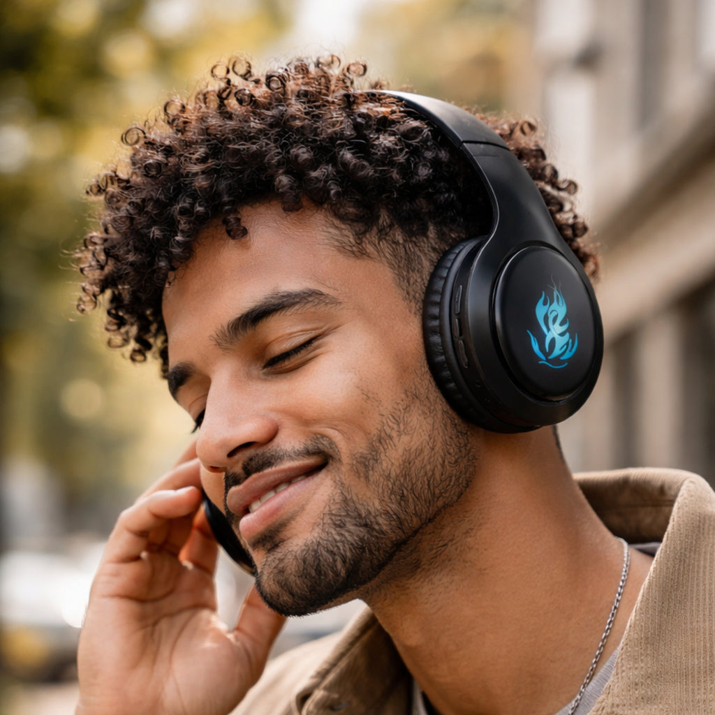 Audifonos Inalámbricos 33 Horas Con Luz Led