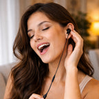Audifonos Manos Libres CLICK EN CAJA Negros