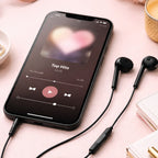 Audifonos Manos Libres CLICK EN CAJA Negros