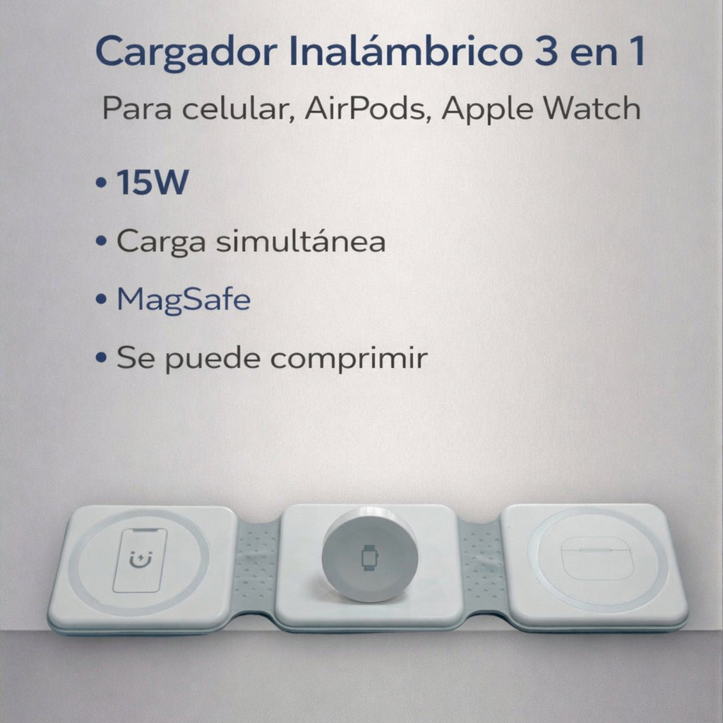 Cargador Inalambrico VALTO Blanco