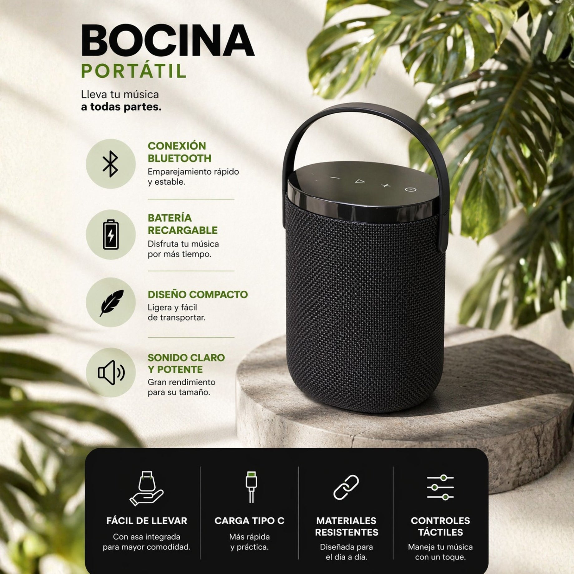 Bocina Bluetooth CLEO