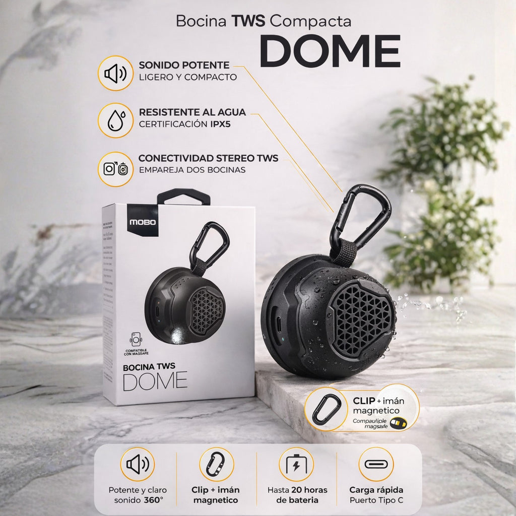 Bocina TWS DOME