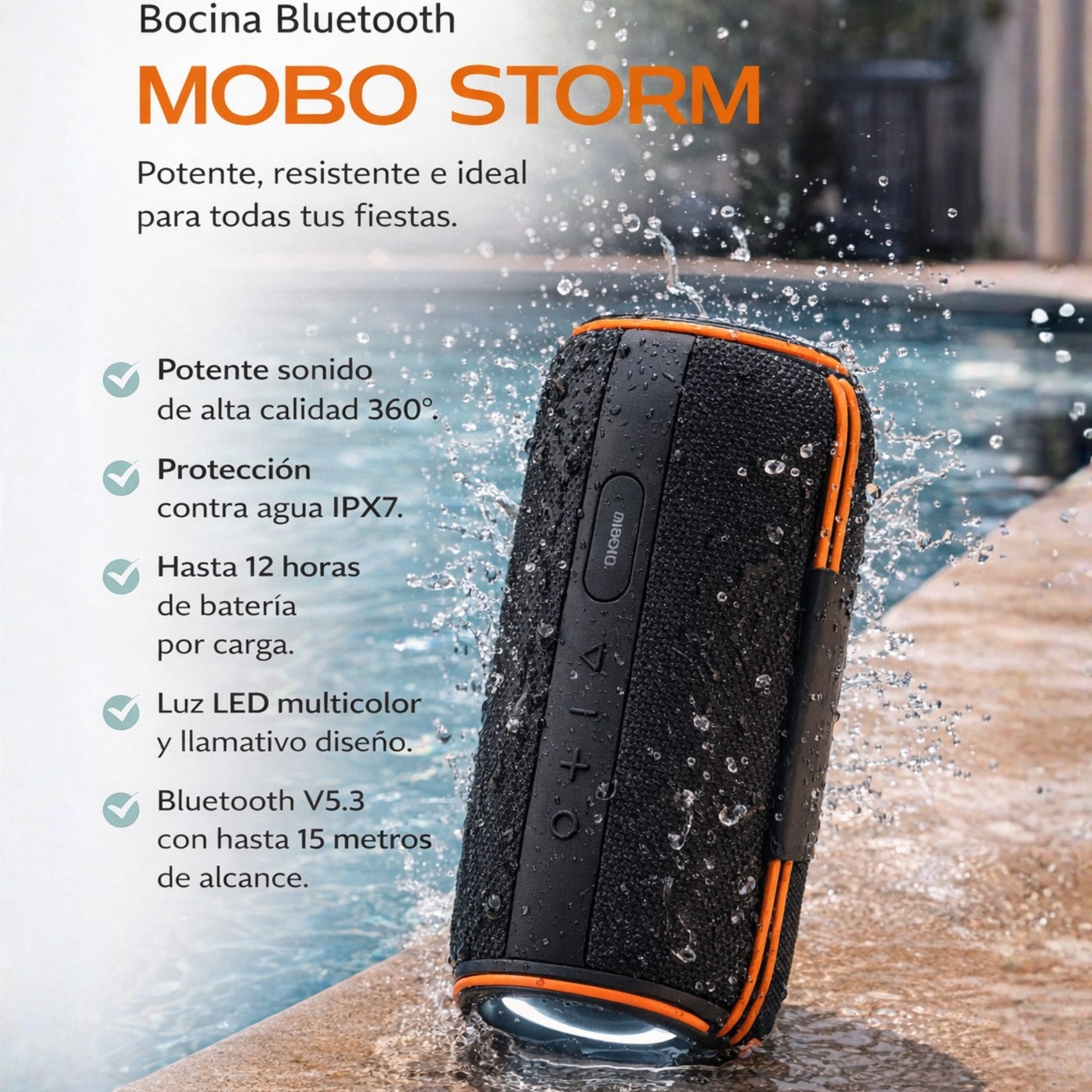 Bocina Bluetooth STORM
