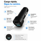 Cargador Para Auto TURBO