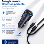 Cargador Para Auto TurboDrive 18W