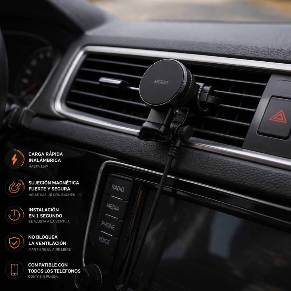 Cargador Para Auto SPIN