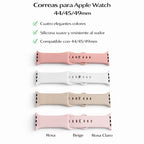 Correas Apple Watch SOFT COLORS 42/44/45/49mm