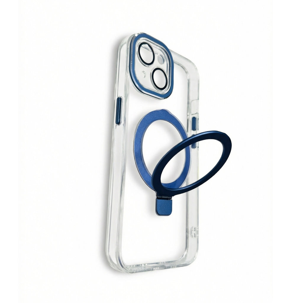 Protector iPhone 15 Transparente con Soporte
