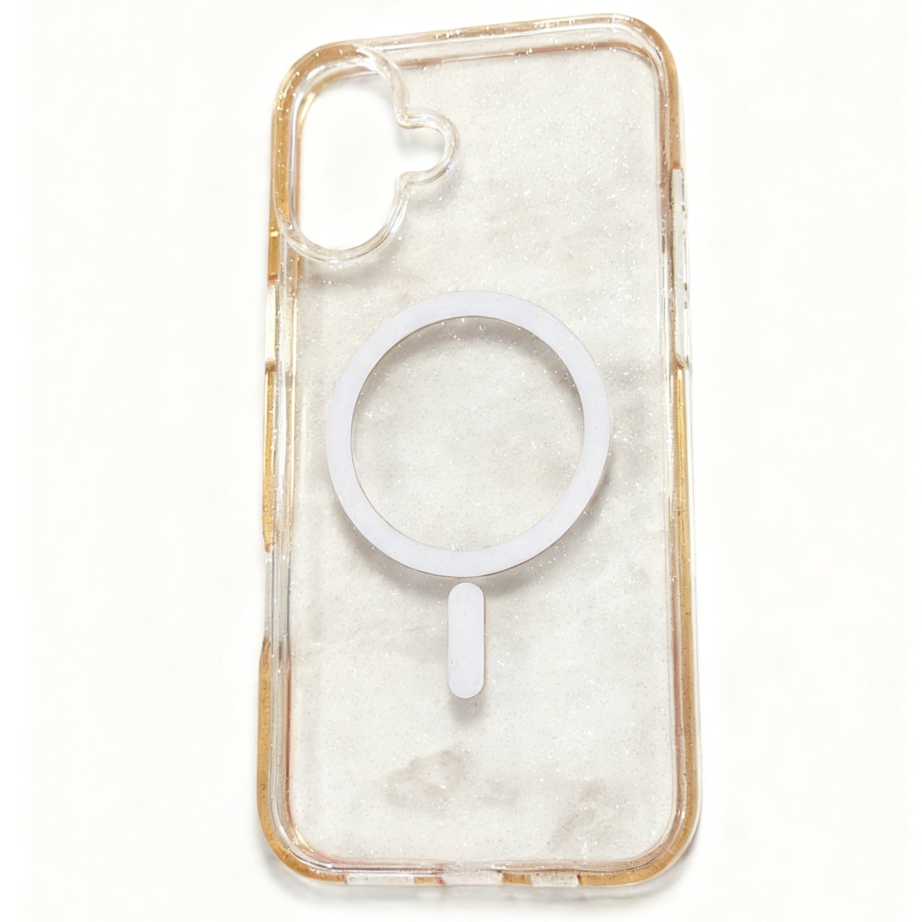 Protector iPhone 16 Plus CRYSTAL Magsafe Rosa