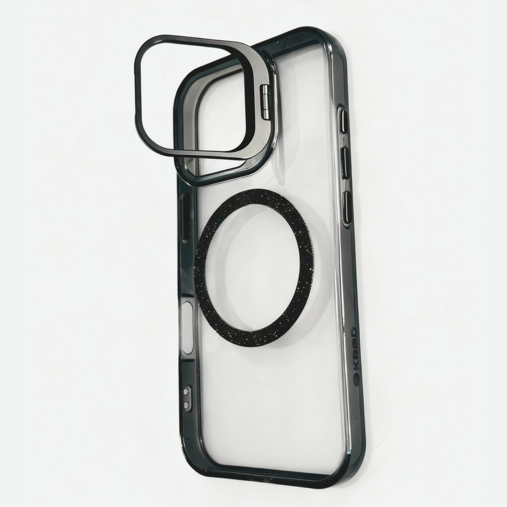 Protector iPhone 17 Magsafe Brillos Con Soporte