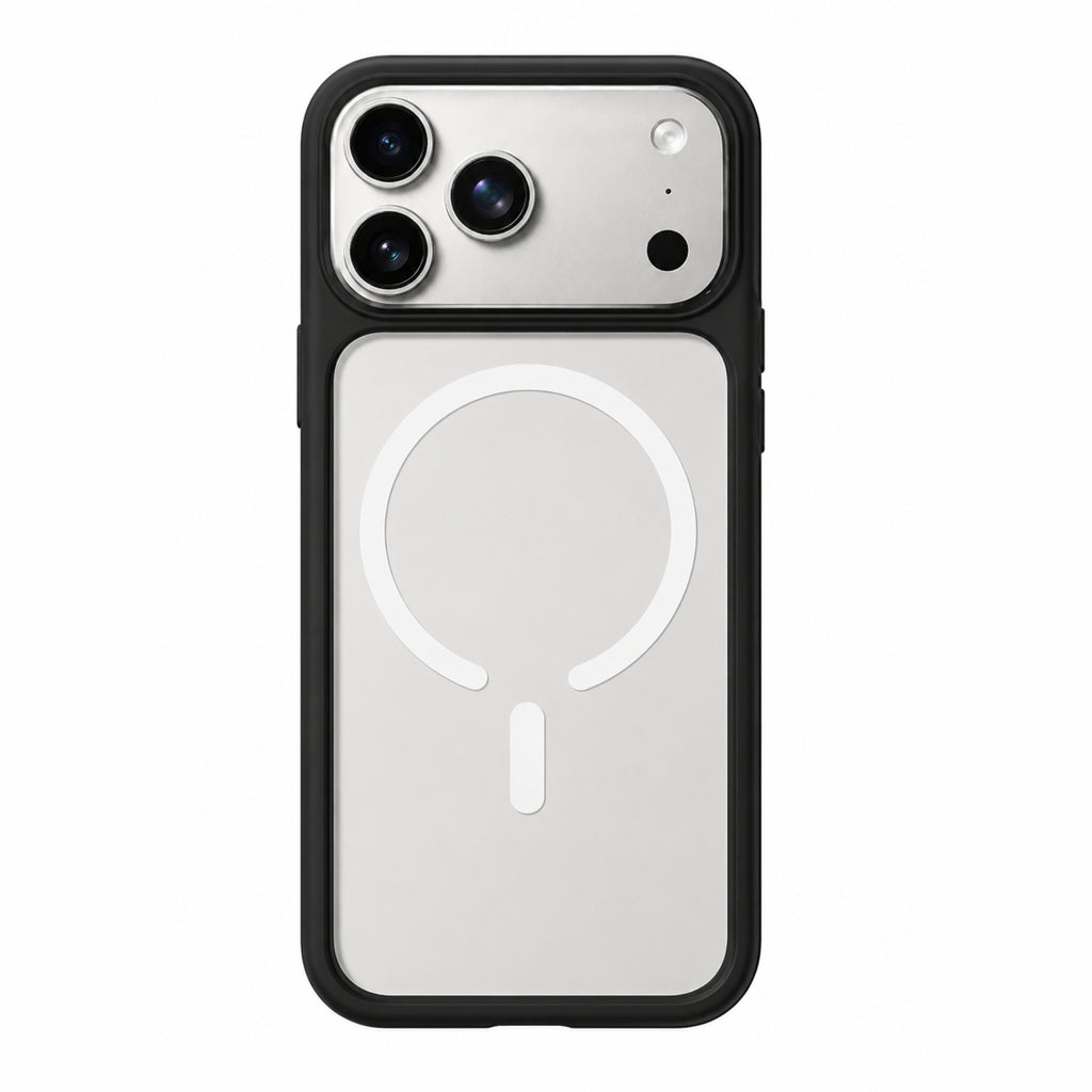 Protector iPhone 17 Pro Max Black Edge Clear Negro