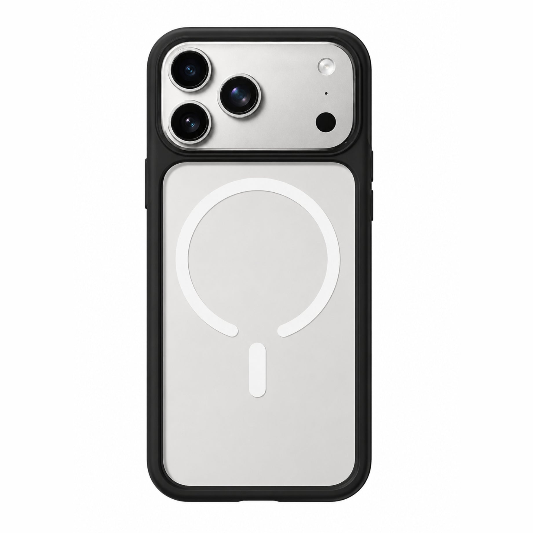 Protector iPhone 17 Pro Max Black Edge Clear Negro
