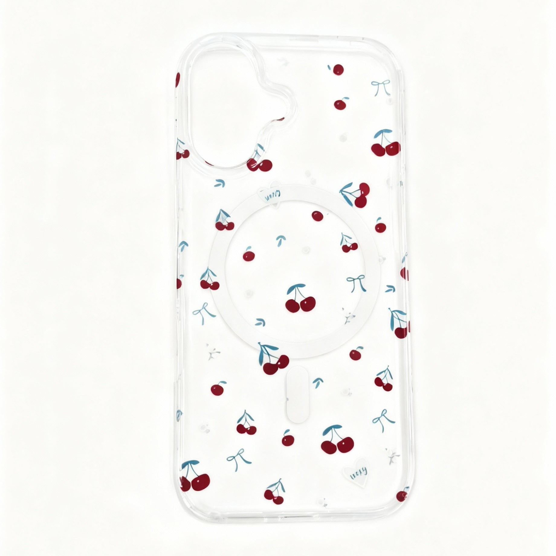 Protector iPhone 17 Diseño Cerezas Magsafe